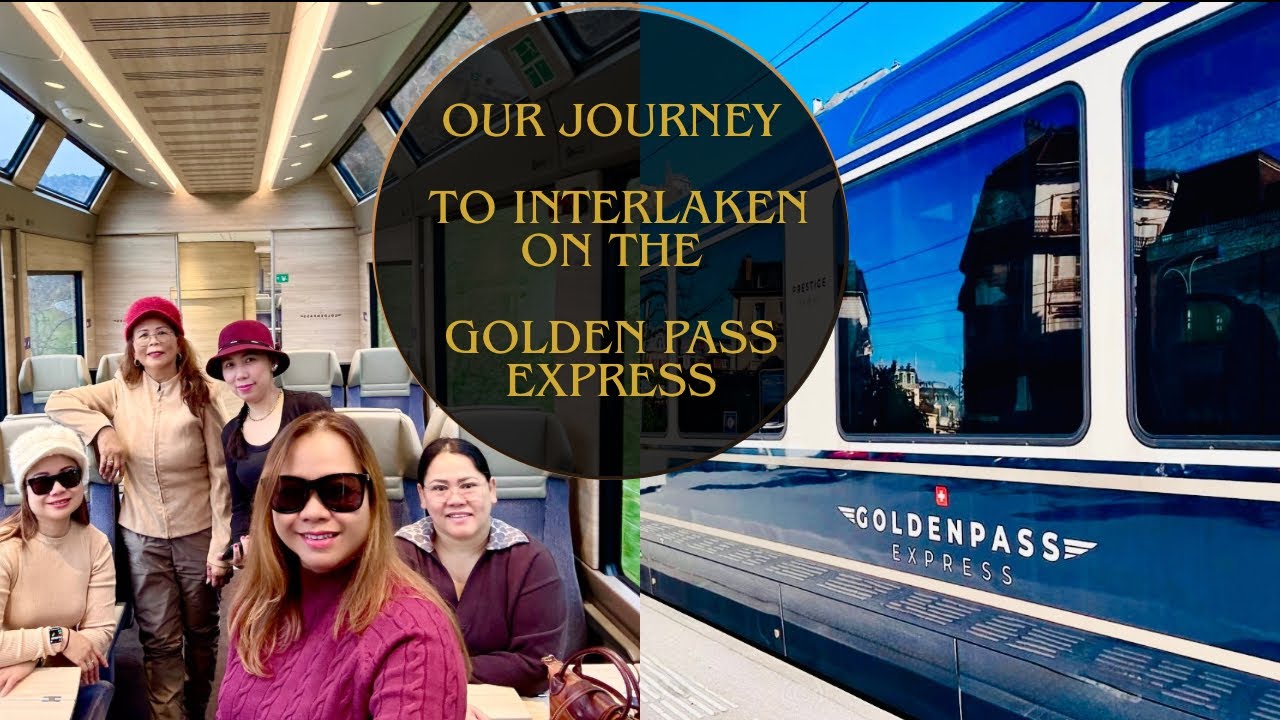Golden Pass Express: От железной дороги к вершинам, в направлении Интерлакена // Путешествие по Ш...