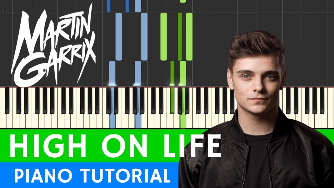 Martin Garrix - High On Life | PIANO | somanshu