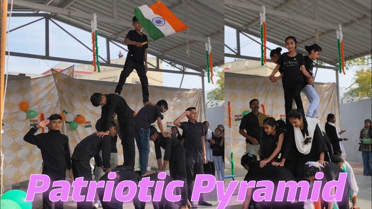 26 January 2026 🇮🇳 | Patriotic Pyramid | SVP School
