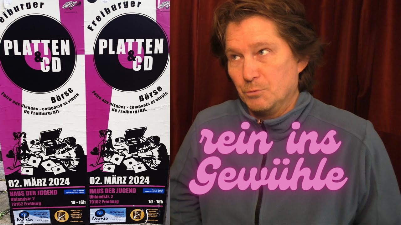Plattenbörse in Freiburg 2024