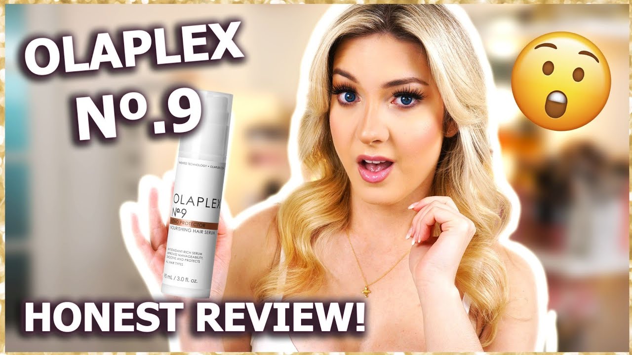 *NEW* OLAPLEX Nº.9 REVIEW | Best heat protectant EVER?!