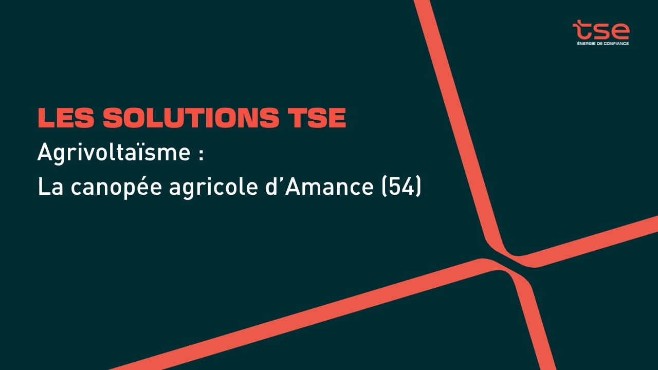 TSE Canopée Agricole Amance