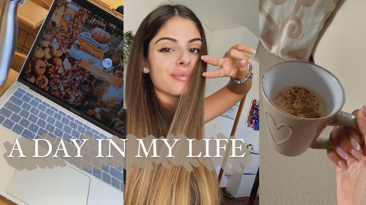 A DAY IN MY LIFE: lezioni in presenza, studio e decorazioni autunnali🍂