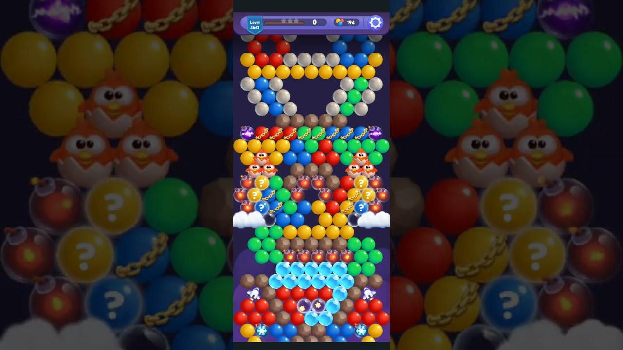 Daily challenge & Level 4662 to 4667  ##  Bubble  pop dreams ##