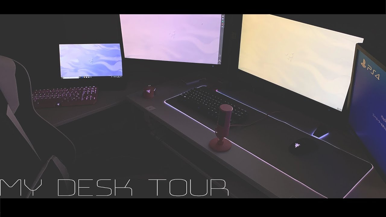女子プロゲーマーのDesk Tour 2019┆Room tour of a girls progamer