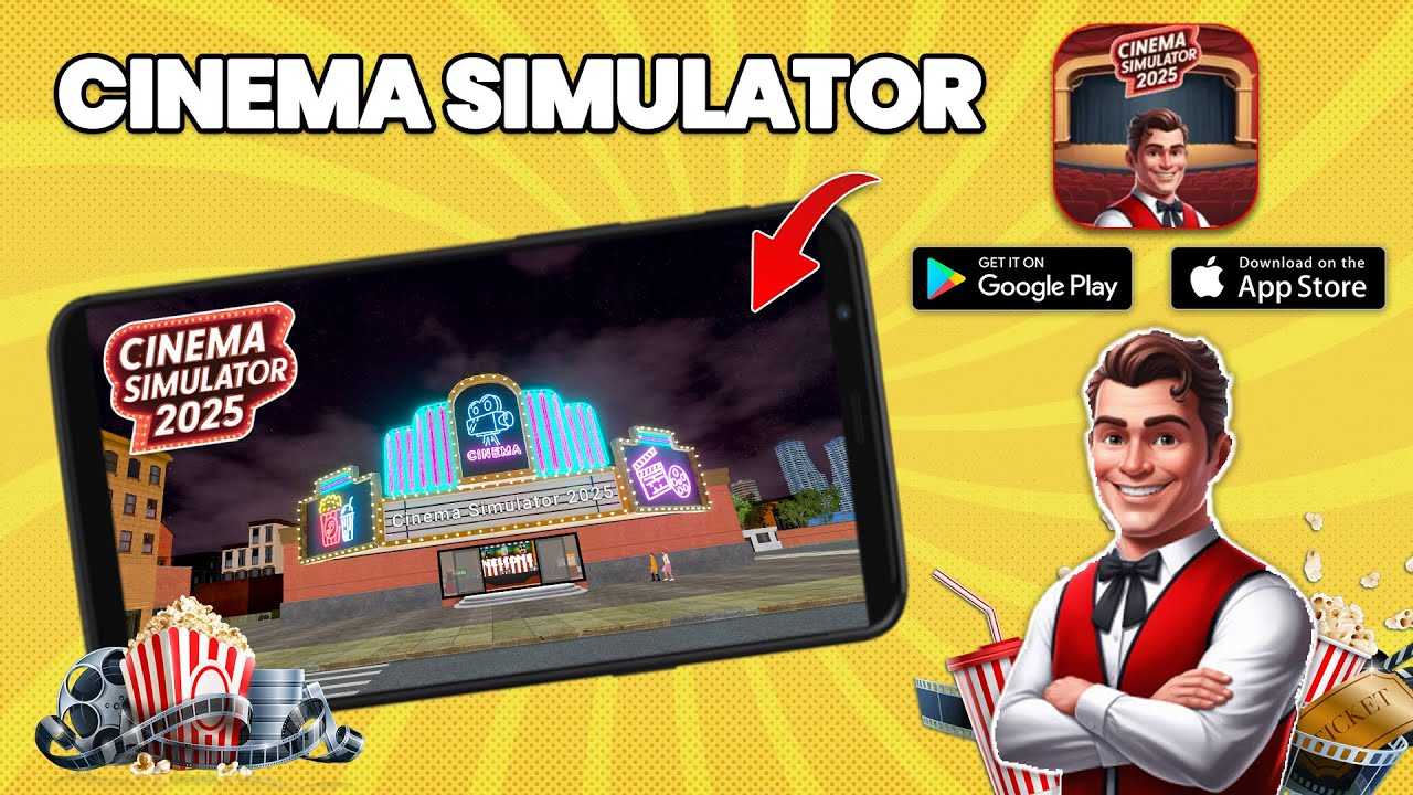 Cinema Simulator 2025 Games For Android || Fan Made Games || NivasTKT