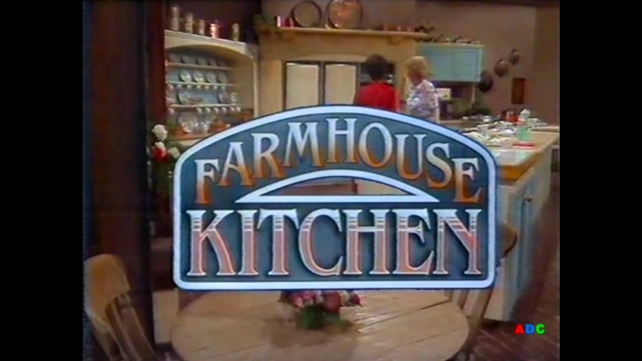 Farmhouse Kitchen Baking & Icing Yorkshire TV Production 1986