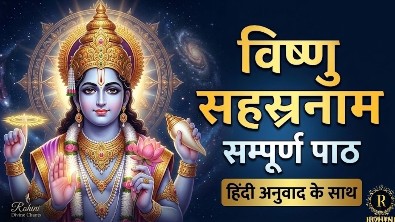 सम्पूर्ण Vishnu Sahasranam Paath Fast | महा उपाय for Vishnu and Laxmi Blessings