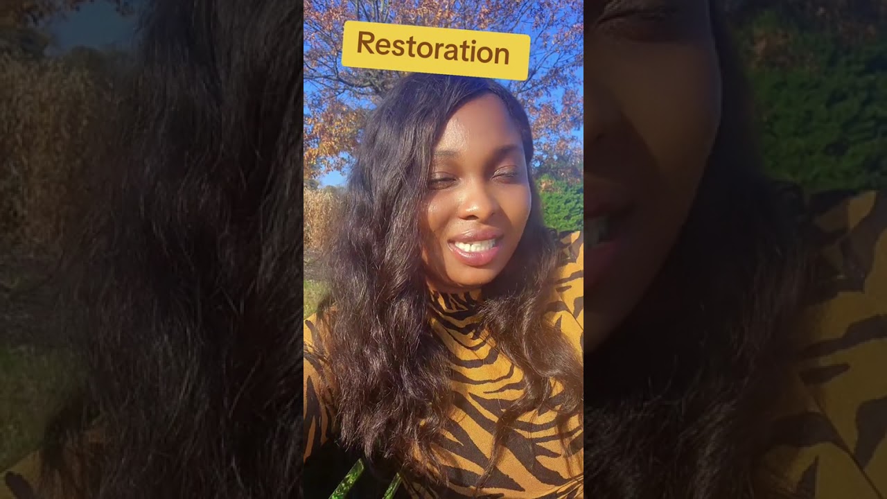 The God who Restores!