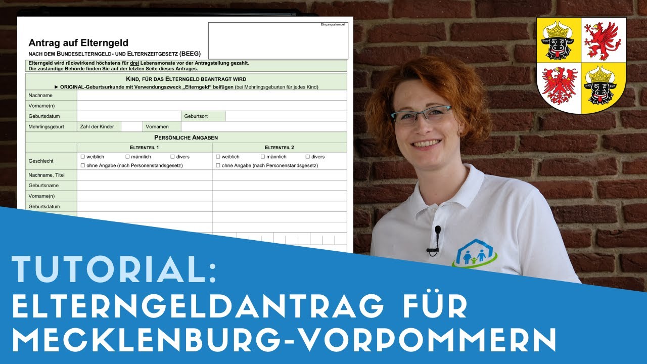 ▶ Elterngeldantrag für Mecklenburg-Vorpommern ausfüllen + Tipps