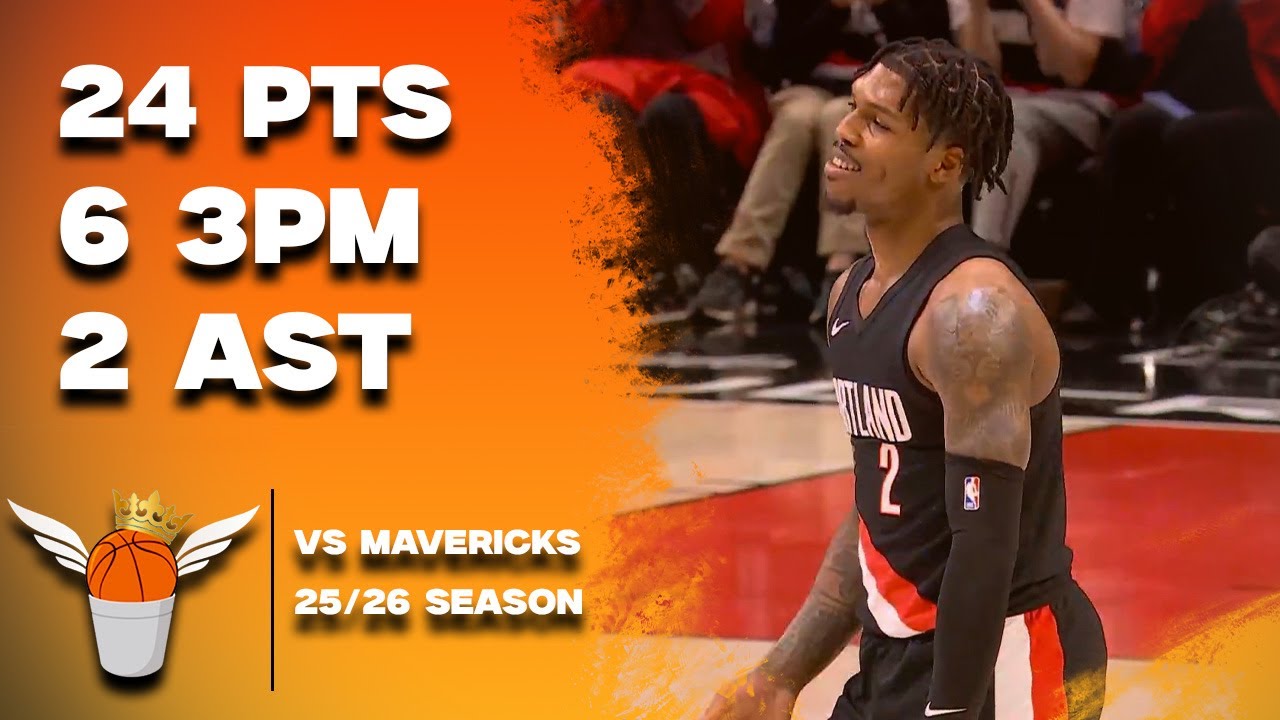 Caleb Love 24 Points vs Mavericks Full Highlights! (12/29/2025)