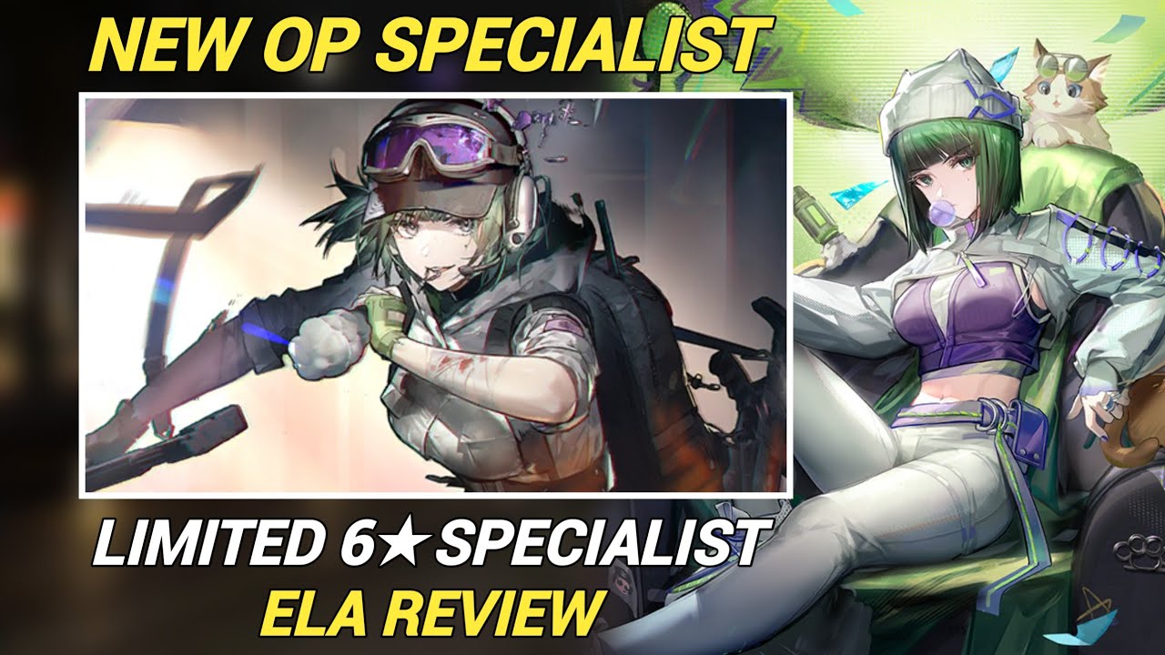 Вам стоит получить и собрать Ela | Обзор Ela [Arknights]