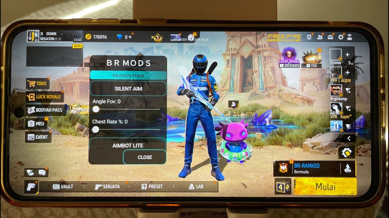NEW CHEAT FF TERBARU 2026 VIP MOD MENU|| NO BAN, ANTI BLACKLIST NO VIRTUAL - NON ROOT