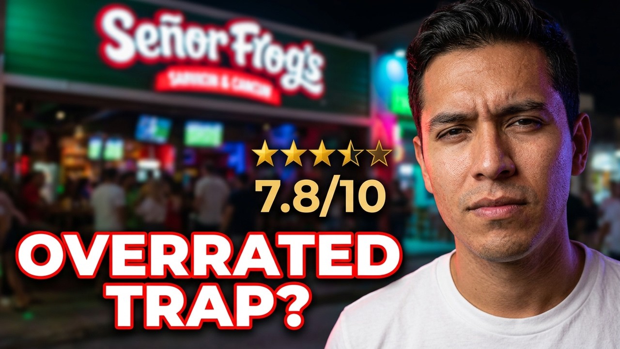 Honest Review Senior Frogs Cancun Hotel Zone Food & Prices Cancun Hotel Zone Restaurants And Bars