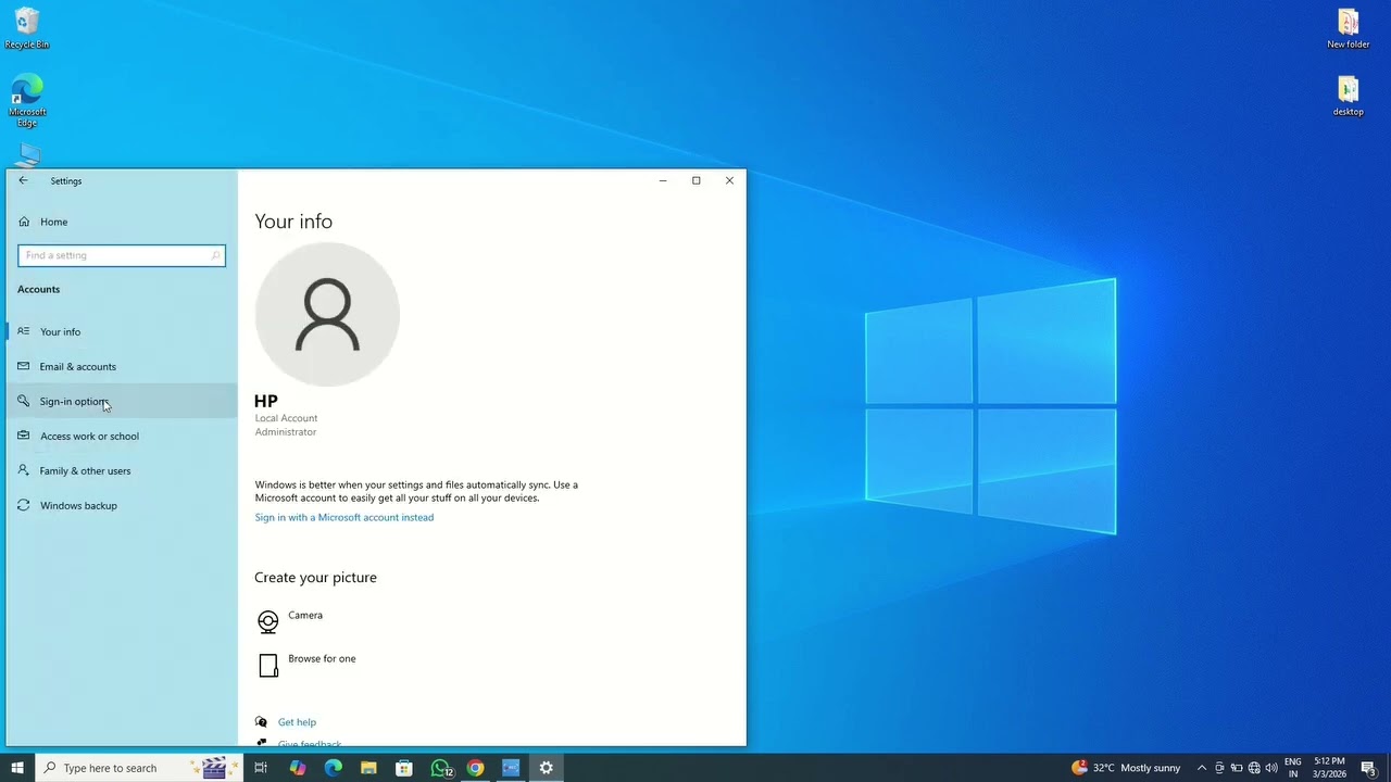 ADD PASSWORD ON YOUR LAPTOP