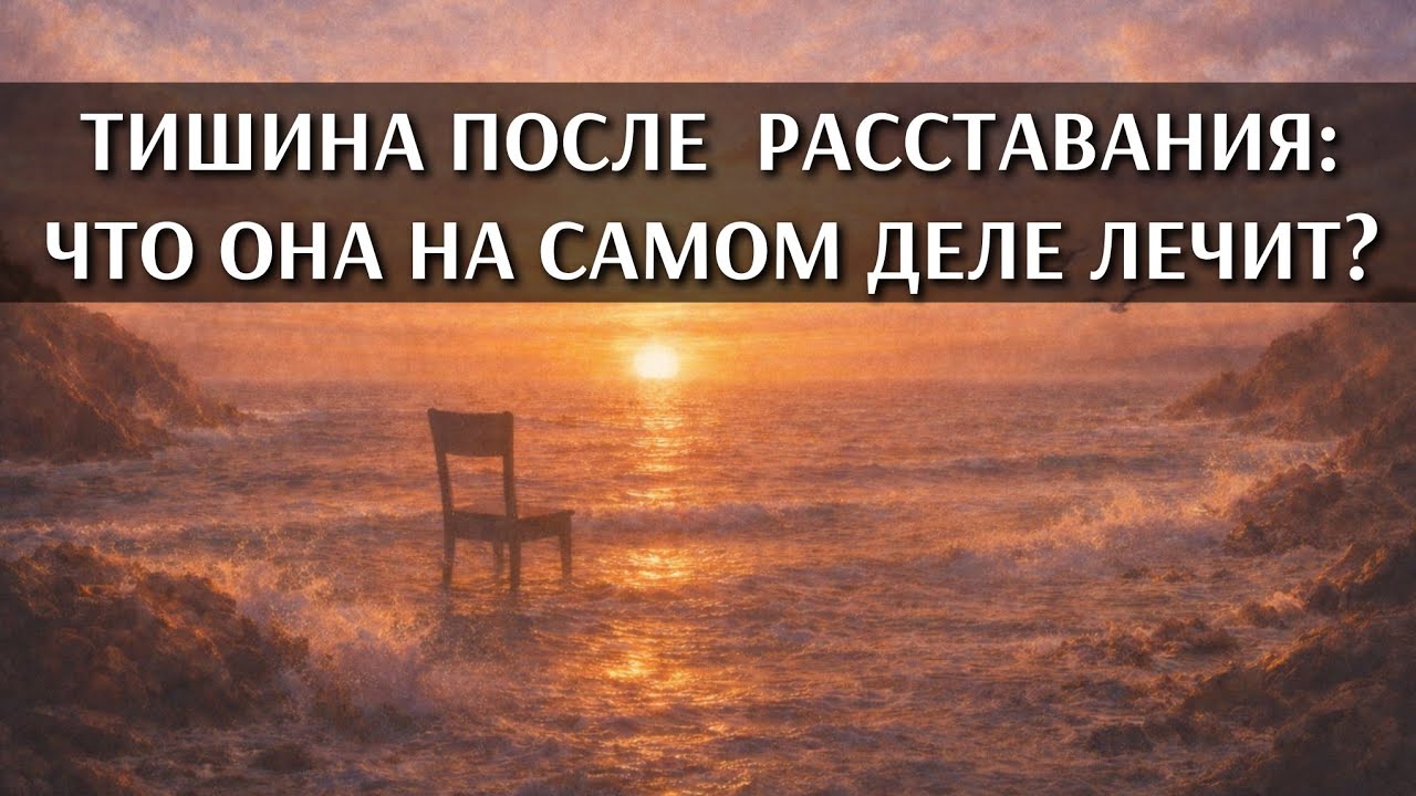 Тишина после расставания: что она на самом деле лечит?