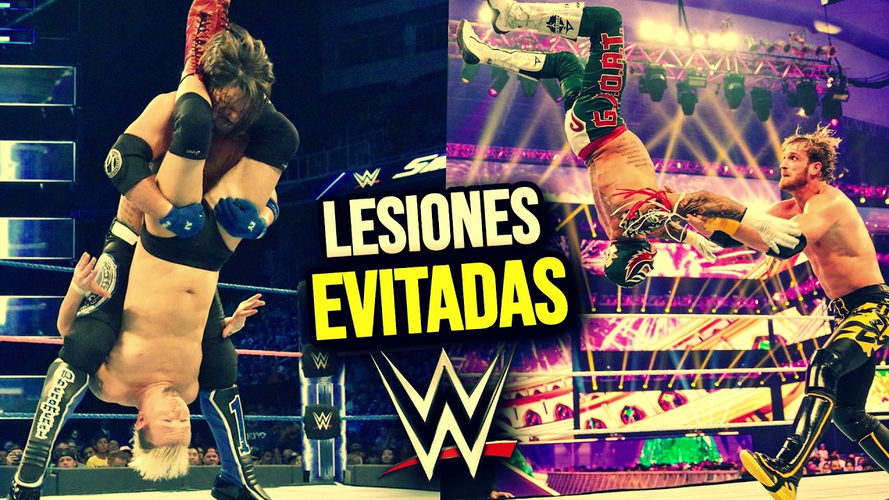 10 LUCHADORES que SALVARON A OTROS de LESIONARSE GRAVEMENTE en WWE | Mr. Dabliuh