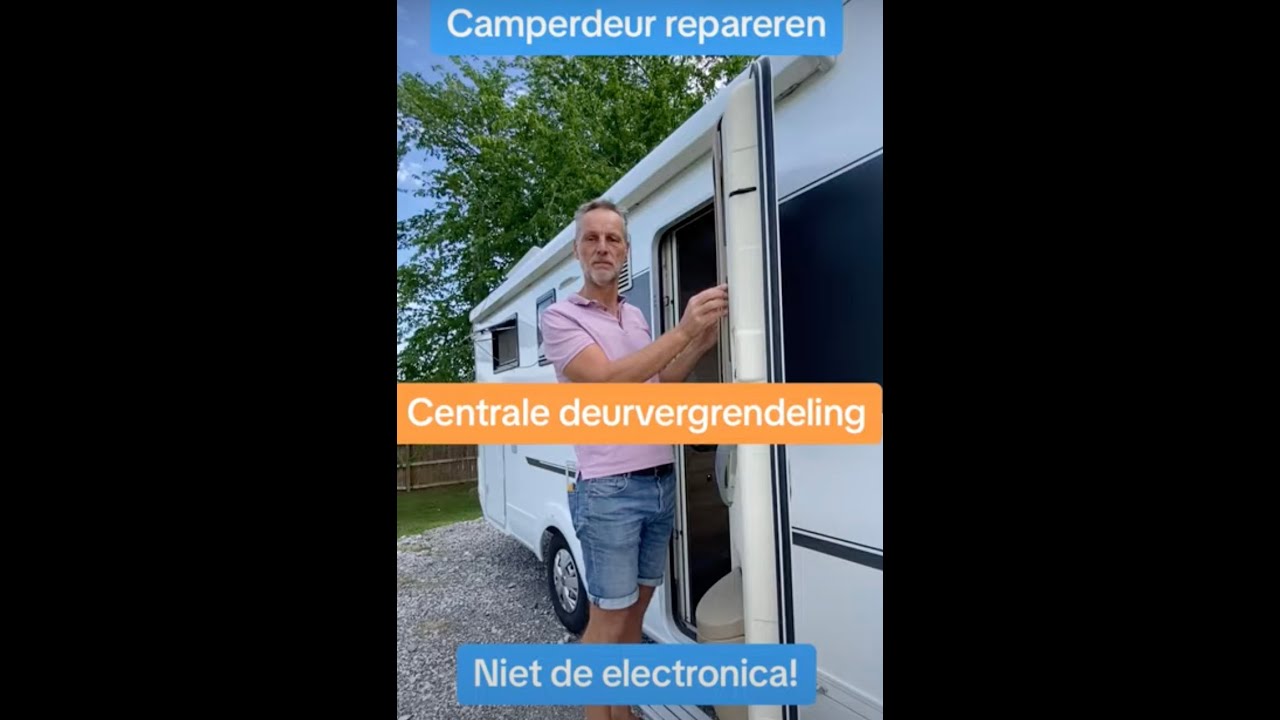 Camperdeur demonteren & centrale vergrendeling repareren – DIY stap-voor-stap
