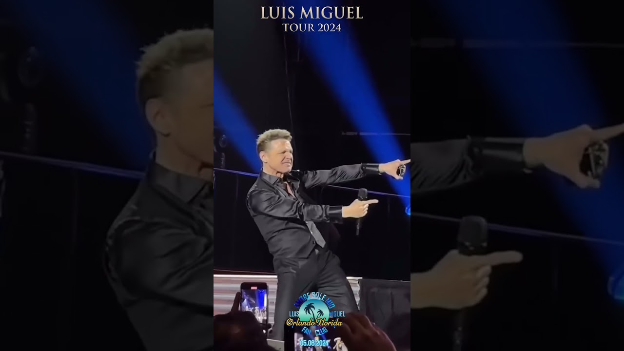 LUIS MIGUEL ORLANDO FLORIDA  5 DE JUNIO| TOUR 2024