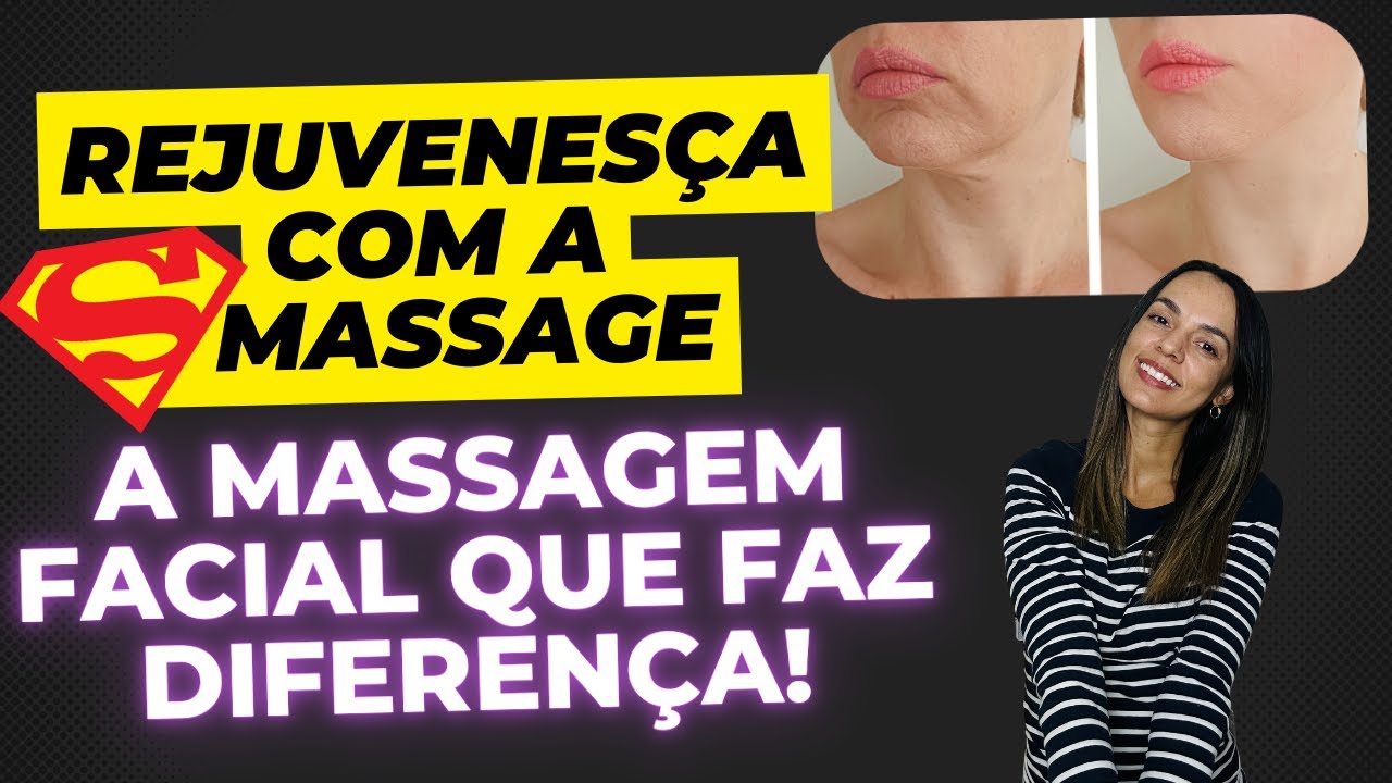 Rejuvenesça com a S Massage: A massagem facial que faz diferença!