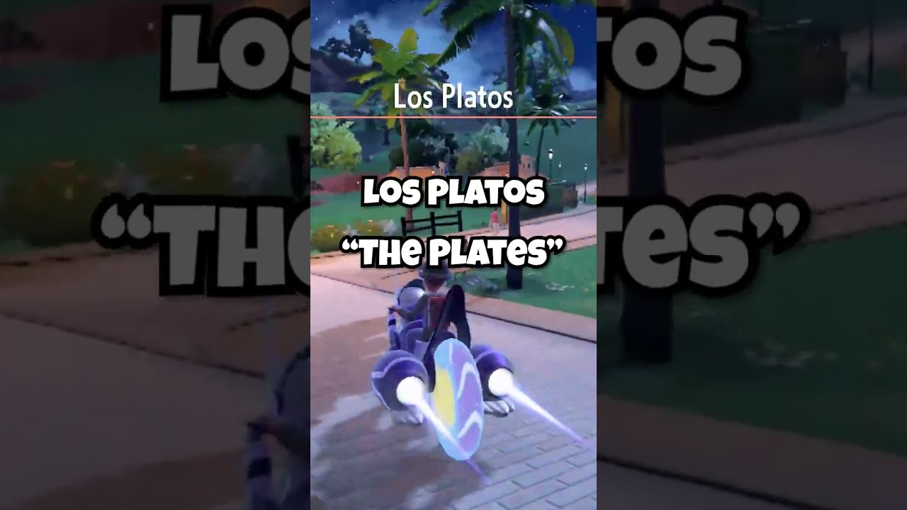 Paldea Region Name Themes in Pok&eacute;mon Scarlet & Violet