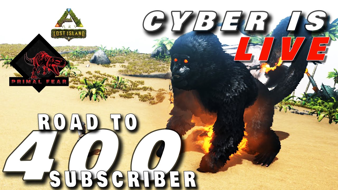 Primal Fear ARK evolved Crystal Isles | Road to 400 sub | #ark #arksurvivalevolved