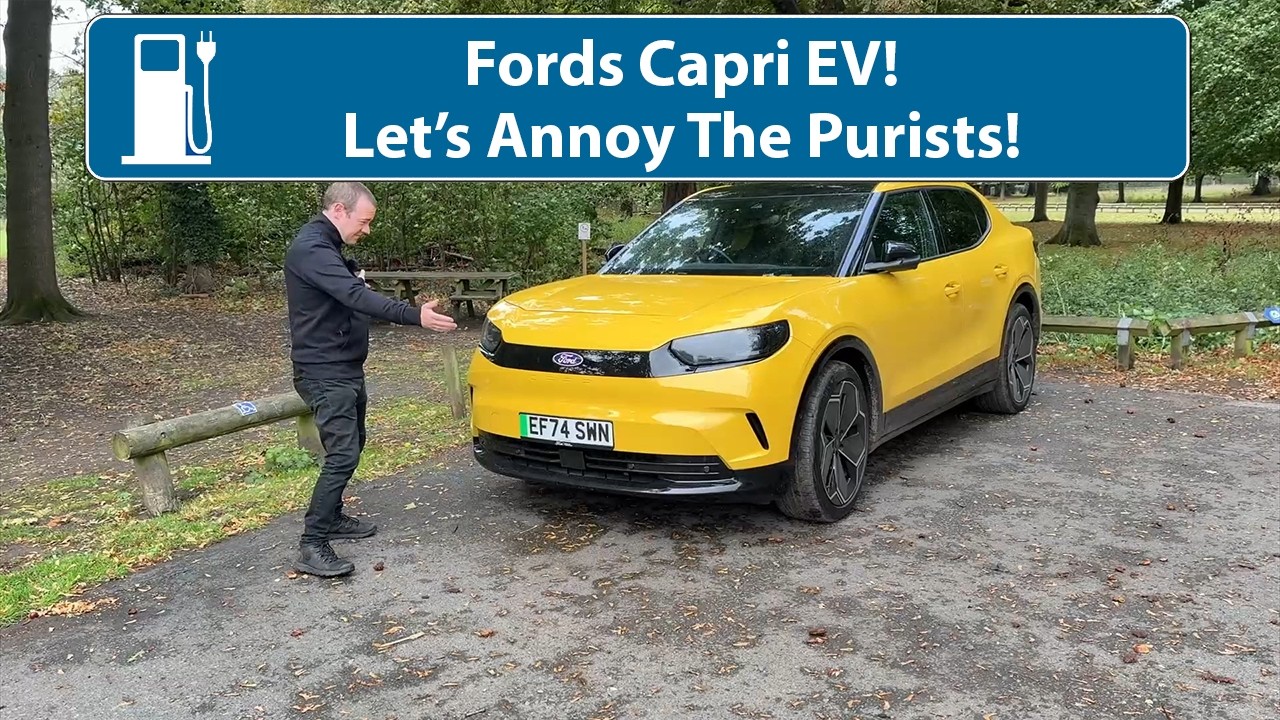 Ford Capri (электромобиль) — по сравнению с ним ID4/5 выглядит устаревшим