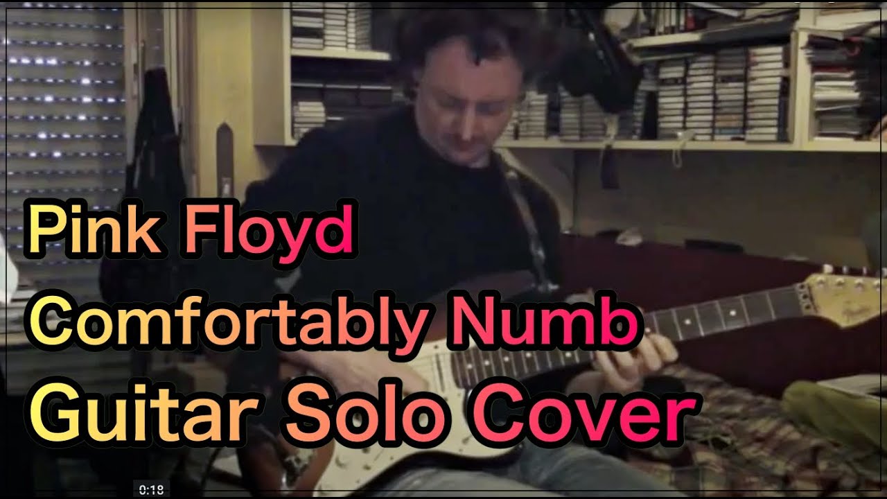 Matteo Nahum - Pink Floyd Comfortably Numb Guitar Solo (Classic Rock Guitar Solo)