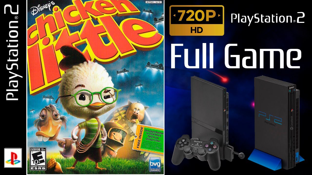 Disney's Chicken Little - Story 100% - Full Game Walkthrough / Longplay (PS2) HD, 60fps