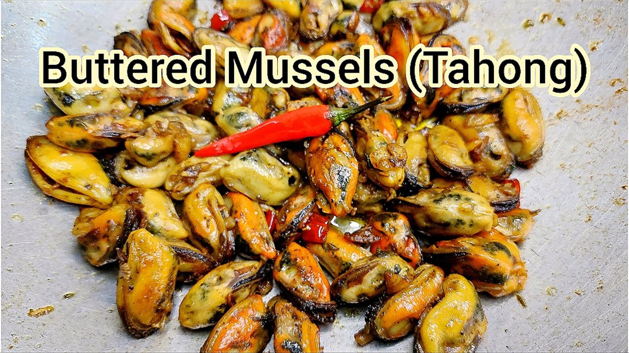 Buttered mussels recipe (tahong recipe) 