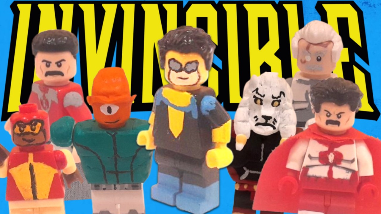 Я построил Непобедимого из LEGO.