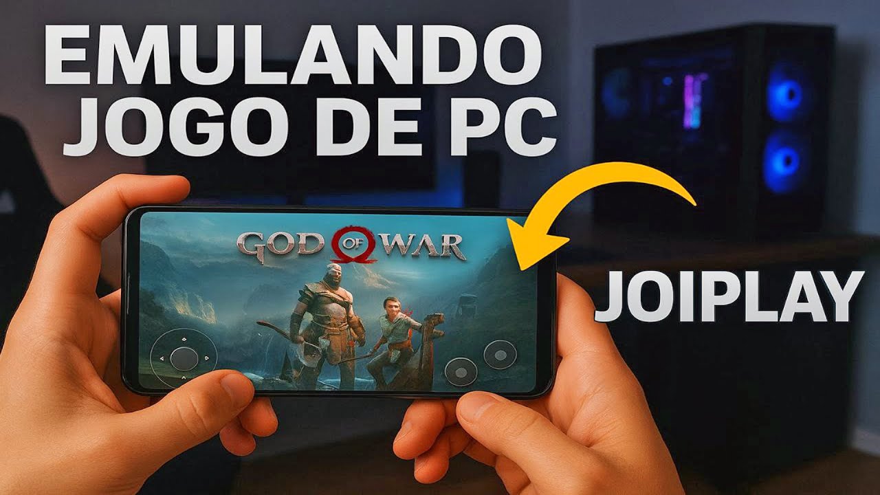 Como Emular Jogos de PC no Celular pelo JoiPlay (Passo a Passo)