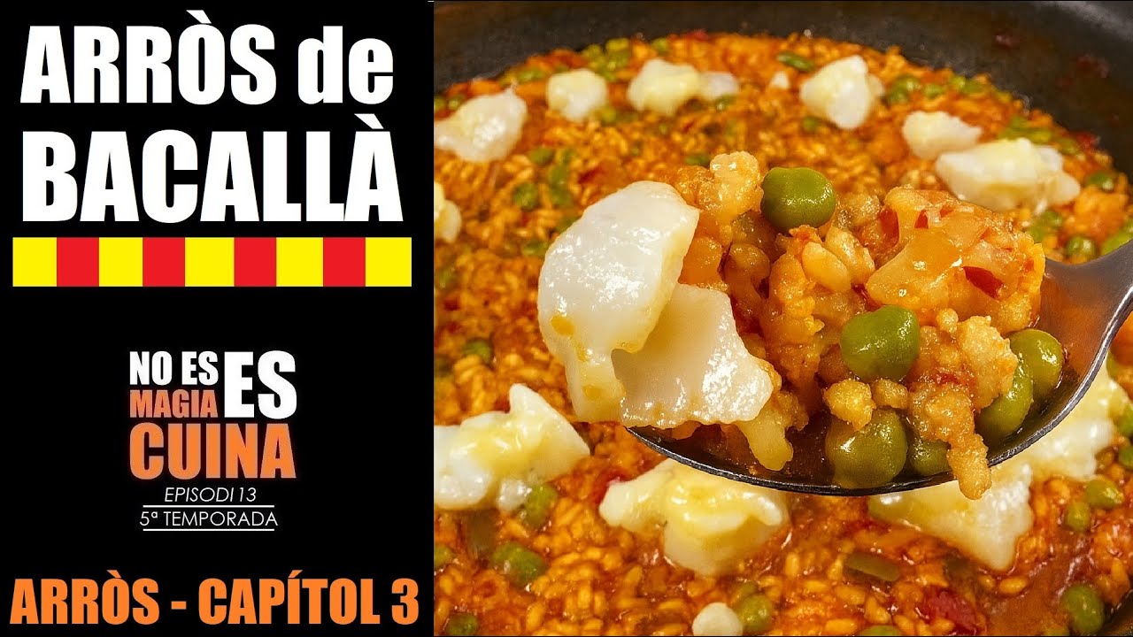 ARR&Ograve;S de BACALL&Agrave; | RECEPTA de CUINA CATALANA