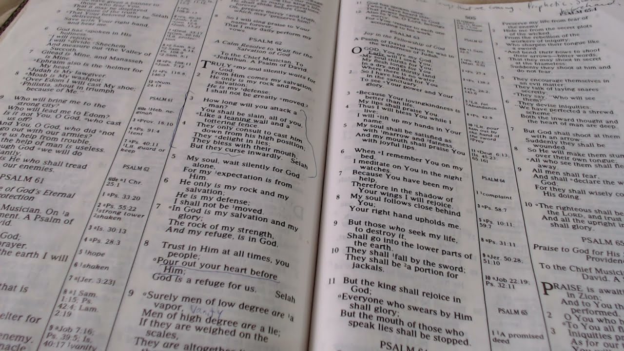 Psalm 62. Singing the Word.