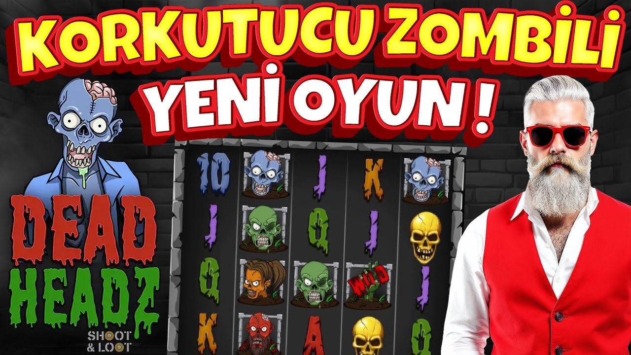 SLOT OYUNLARI 🧟&zwj;♂️ DEAD HEADZ 🧟&zwj;♂️ KORKUTUCU ZOMBİLİ YENİ OYUN !  #slotlevo THE WALKING DEAD