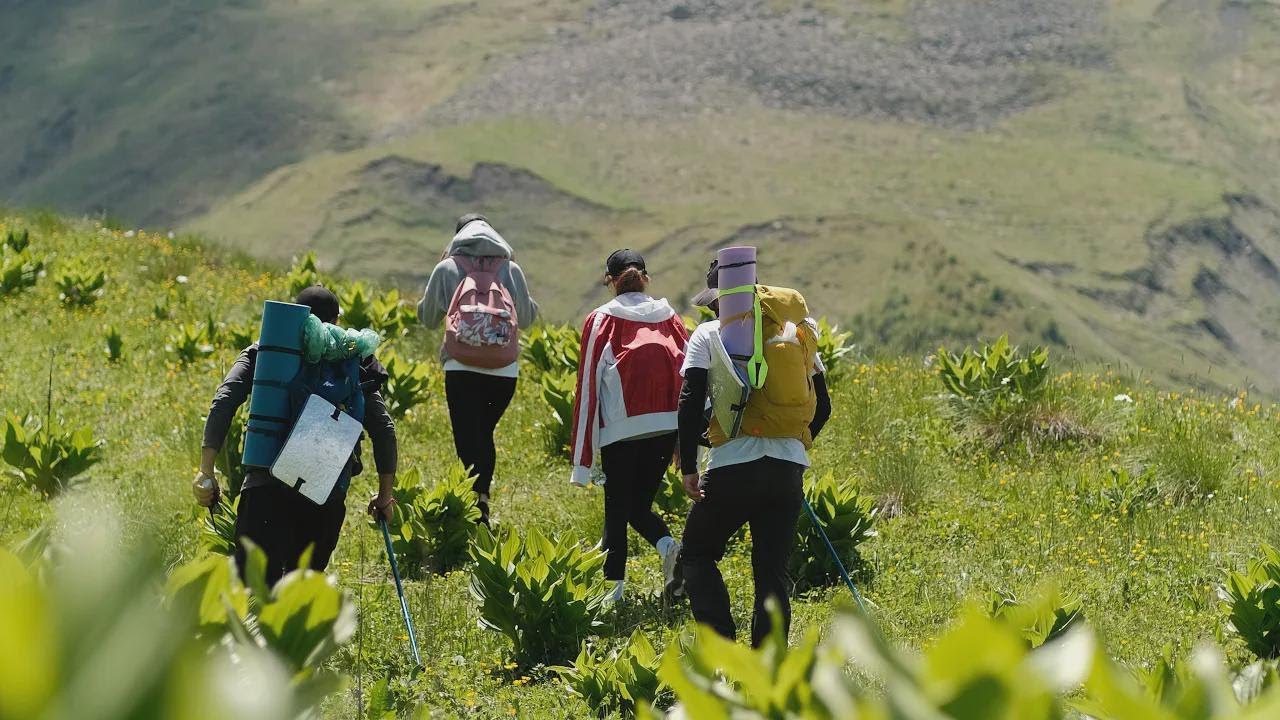 Começamos a temporada de trilhas na Chechênia