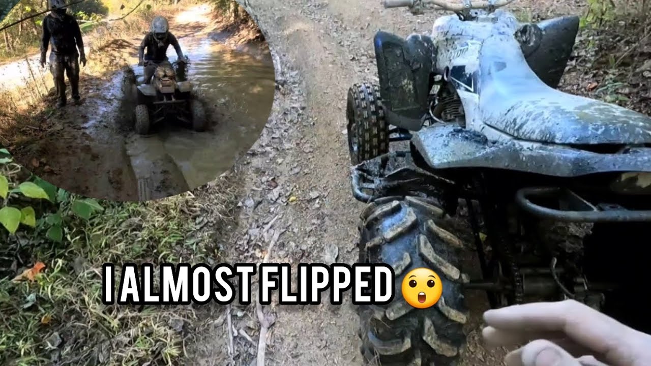 Drove my raptor 350 with carb full of mud!