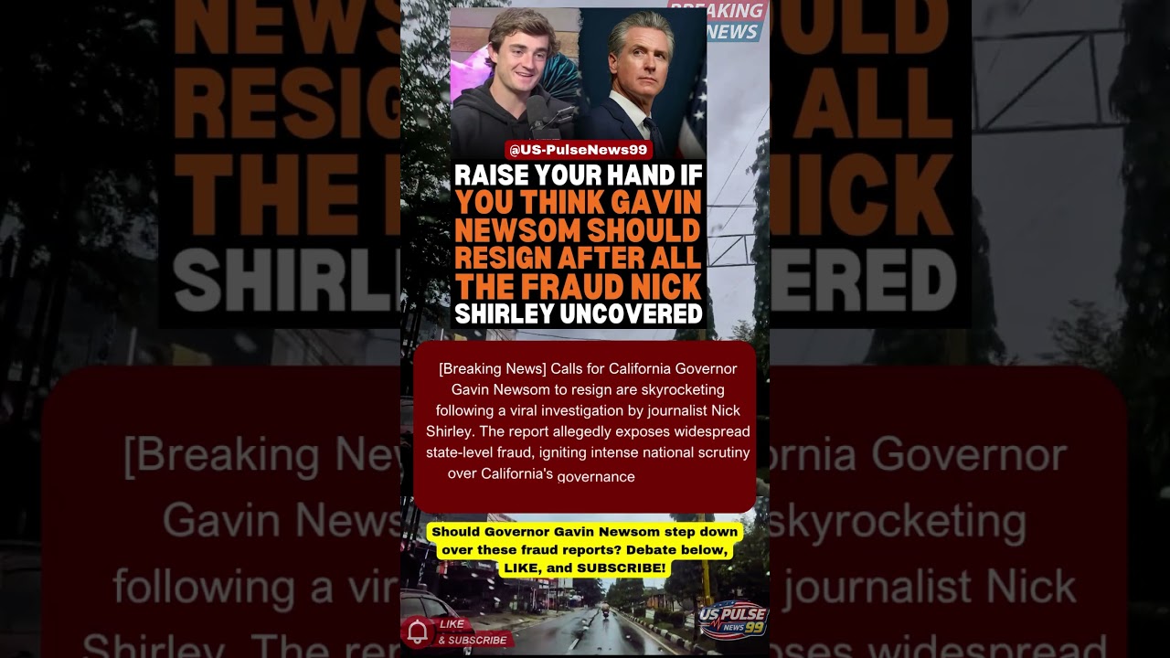 Democrat Gavin Newsom Faces Resignation Demands After Fraud! #Shorts #USNews #USPolitics