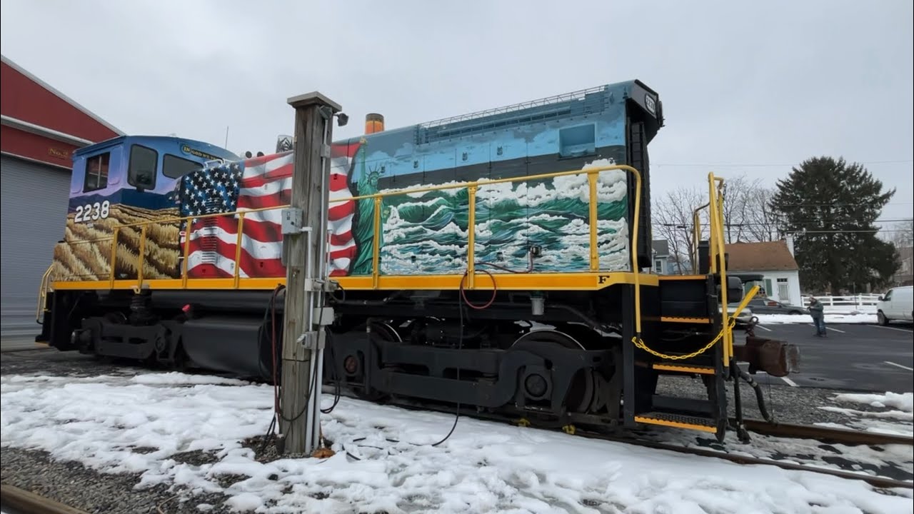 NSHR 2238 The Semiquincentennial Locomotive in Northumberland PA