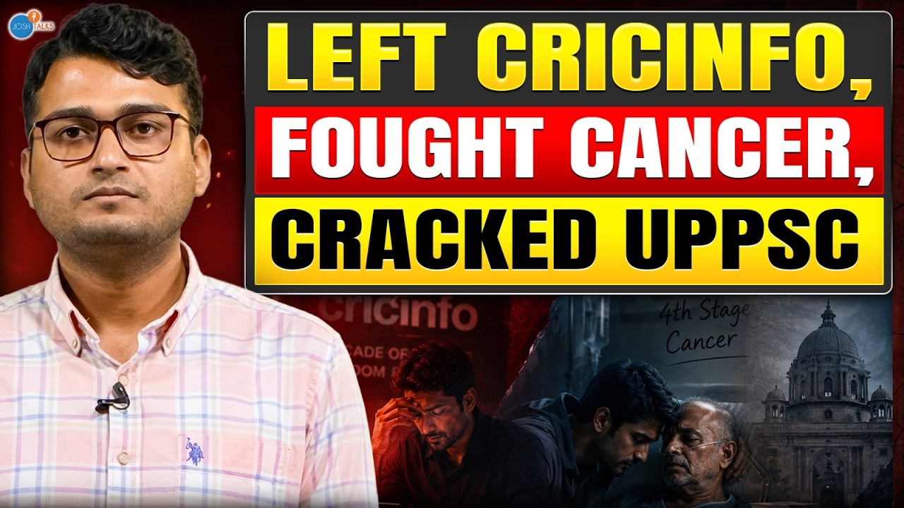 Father Had Cancer, But He Never Gave Up | UPPCS Officer | Shubham Singh | Josh Talks #sdm #uppsc