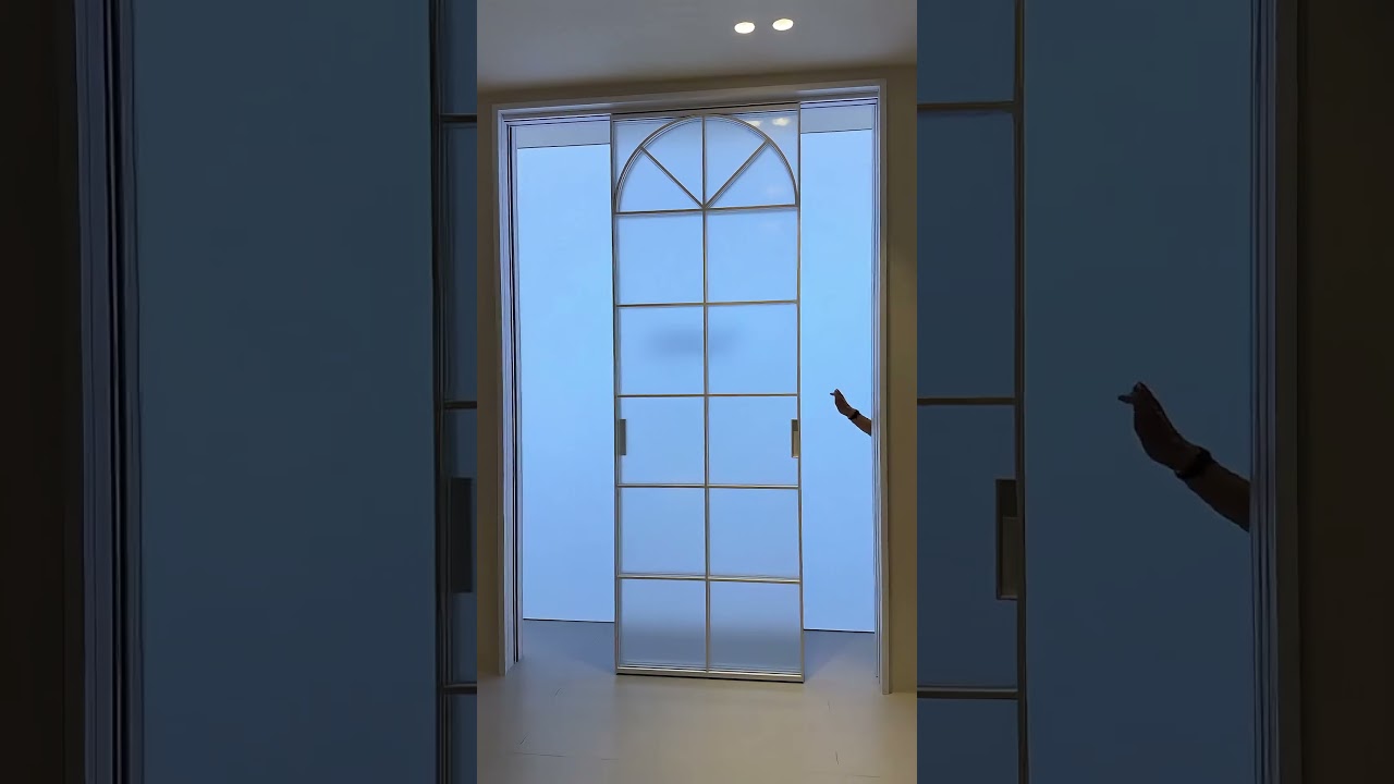 French Style Interior Sliding Door #door #aluminiumdoor #slidingdoor #doorsandwindows