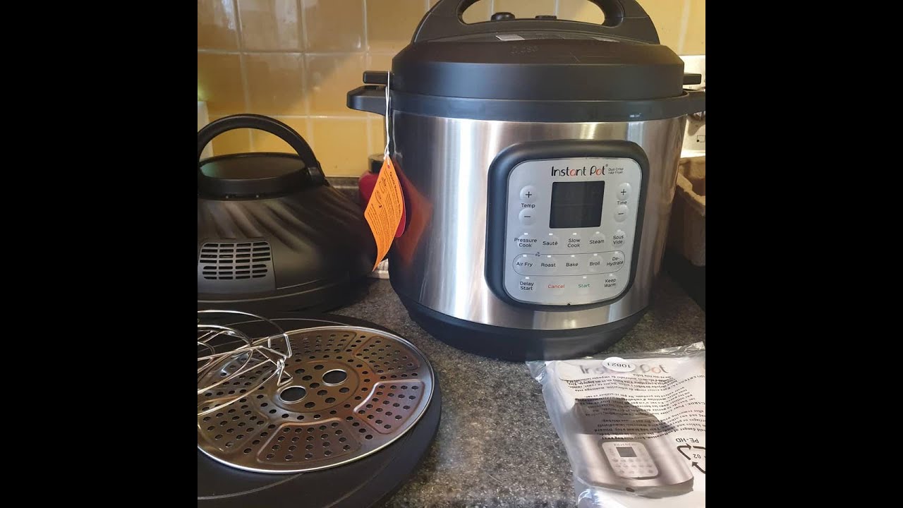 Распаковка Instant Pot Duo Crisp XL 8 кварт (11-в-1) от Amazon: комбинированная фритюрница и элек...