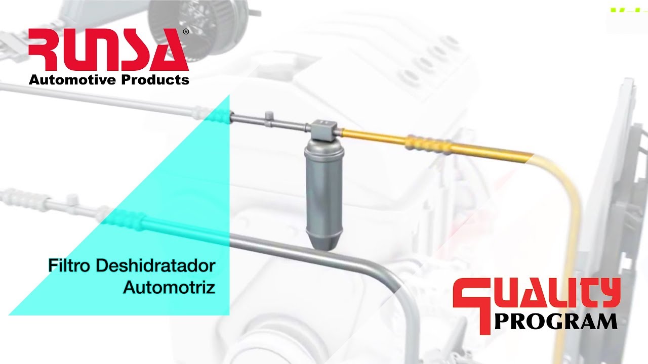 Filtro deshidratador Automotriz
