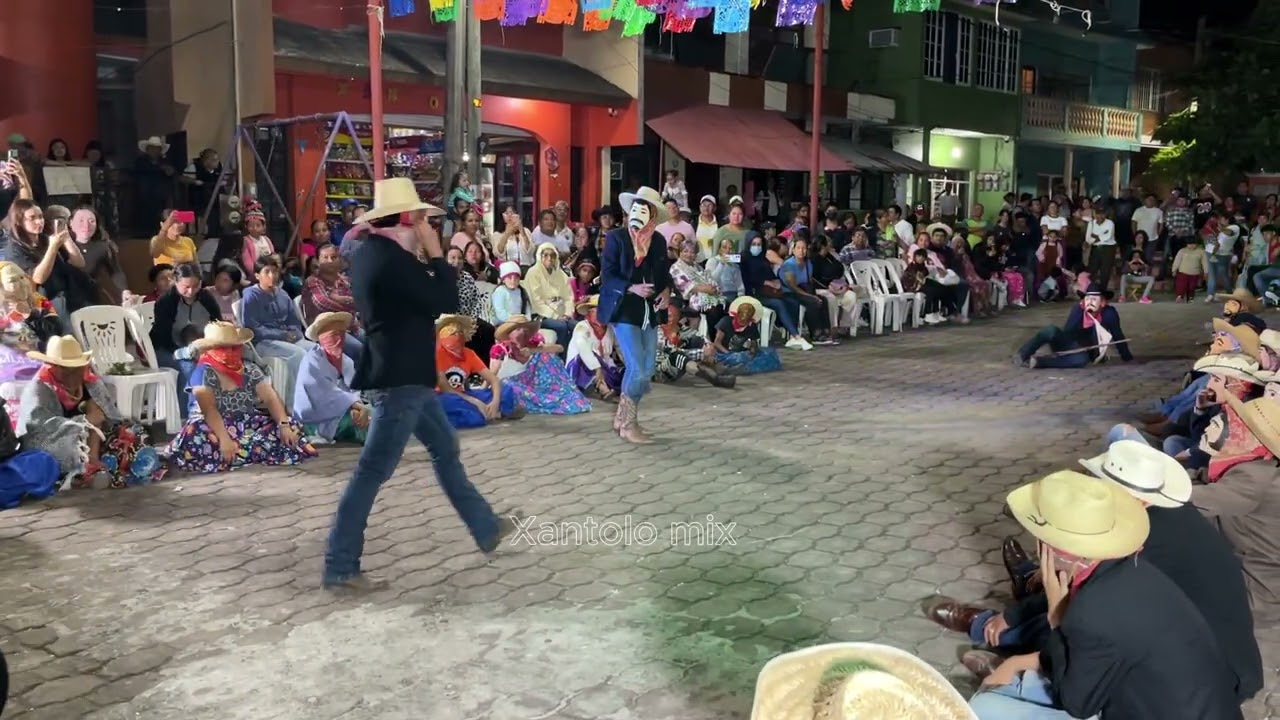 Tradicional cuadrilla de San  Jose huejutla