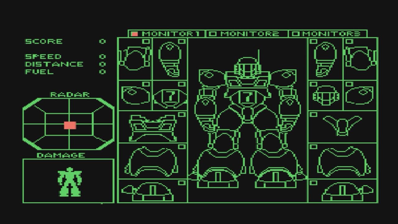 [MSX] 은하표류 바이팜 Galactic Drifter Vifam 銀河漂流バイファム (1984)