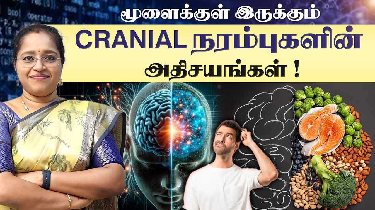 மூளைக்குள் இருக்கும் CRANIAL நரம்புகளின் அதிசயங்கள் ! Dr A.VENI | RockFort Neuro Centre | Trichy