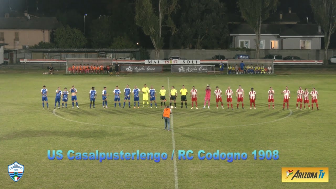 SPAZIO CODOGNO - US CASALPUSTERLENGO / RC CODOGNO  1 - 0 - CALCIO COPPA ITALIA PROMOZIONE GIRONE 25