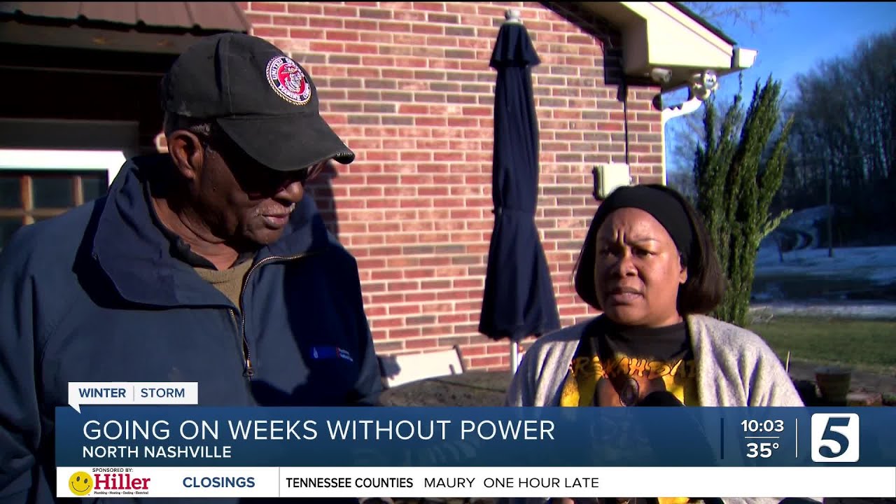 Thousands of Nashville residents still without power a week after deadly winter storm