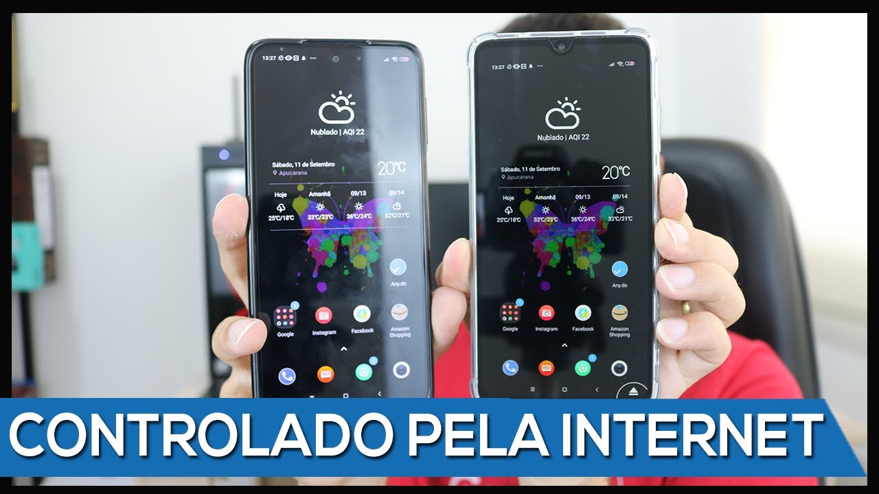 Como controlar QUALQUER celular pela internet (Com Team Viewer)