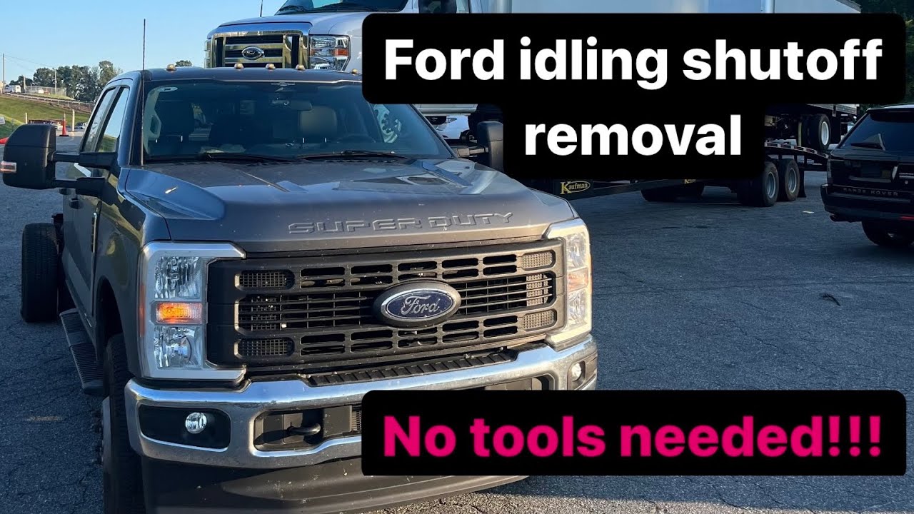 Ford idle shutdown Bypass // Quick // Easy